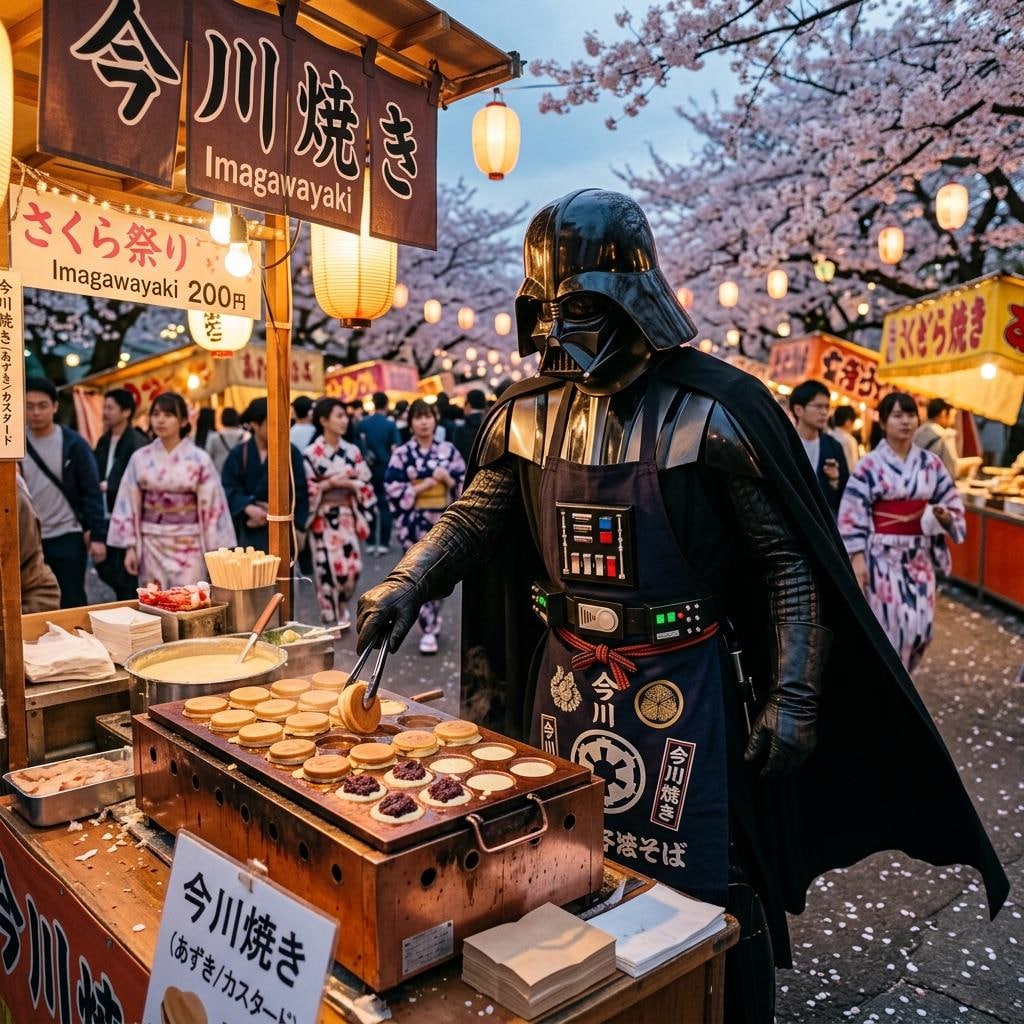 ベイダーの今川焼