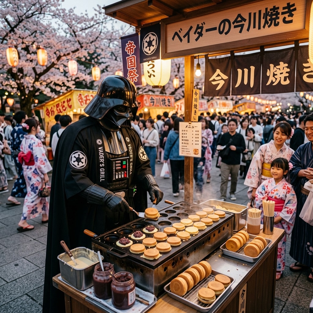 ベイダーの今川焼