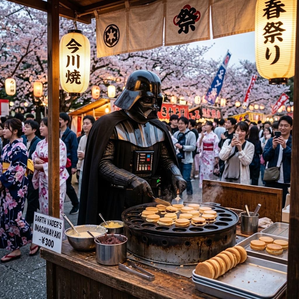 ベイダーの今川焼