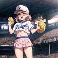 ドジャースを応援する〜おとこの娘、ケント2 3枚目