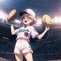 ドジャースを応援する〜おとこの娘、ケント2 2枚目