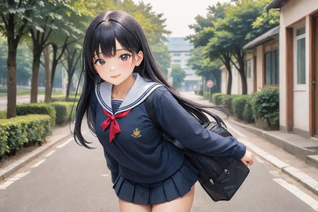 一緒に学校行こっ♪