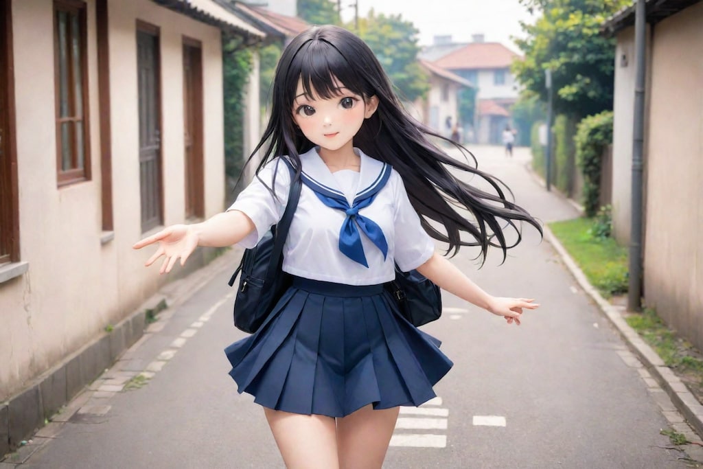 一緒に学校行こっ♪