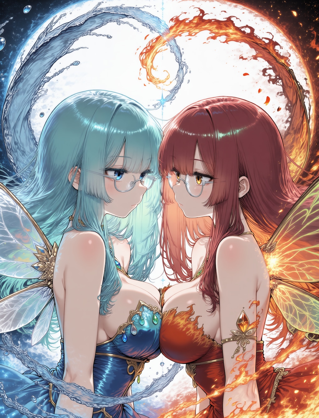水と火のフェアリー