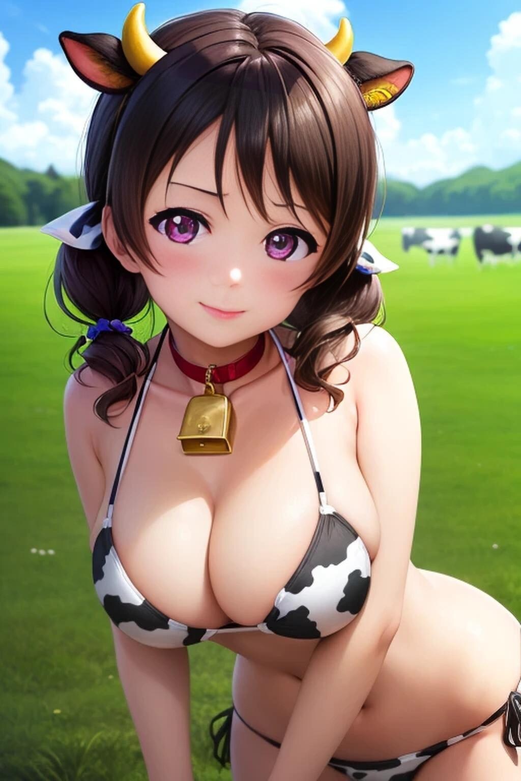 牛娘になったμ'sメンバー