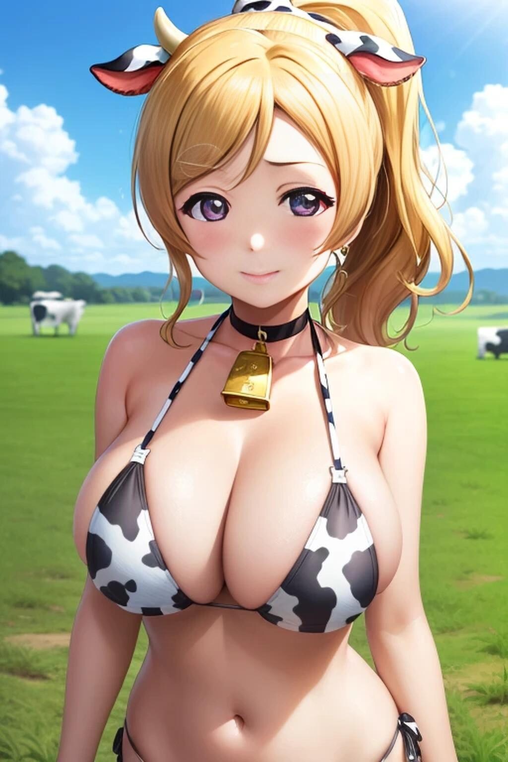 牛娘になったμ'sメンバー