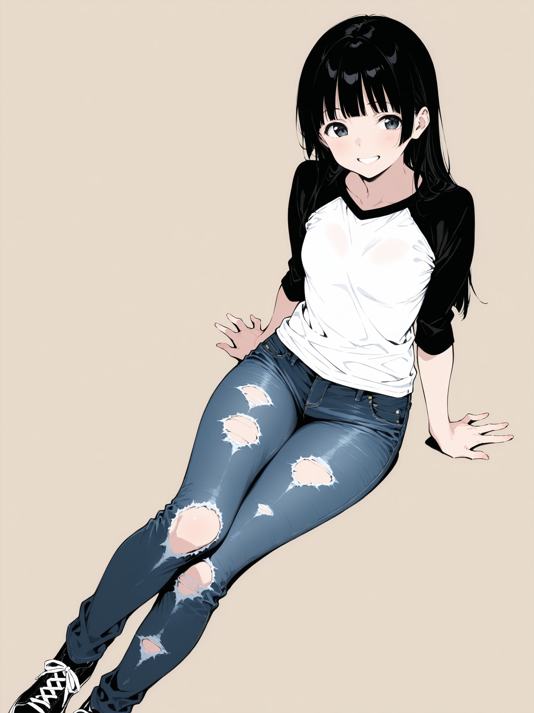 ラグランを着せてみた | の人気AIイラスト・グラビア