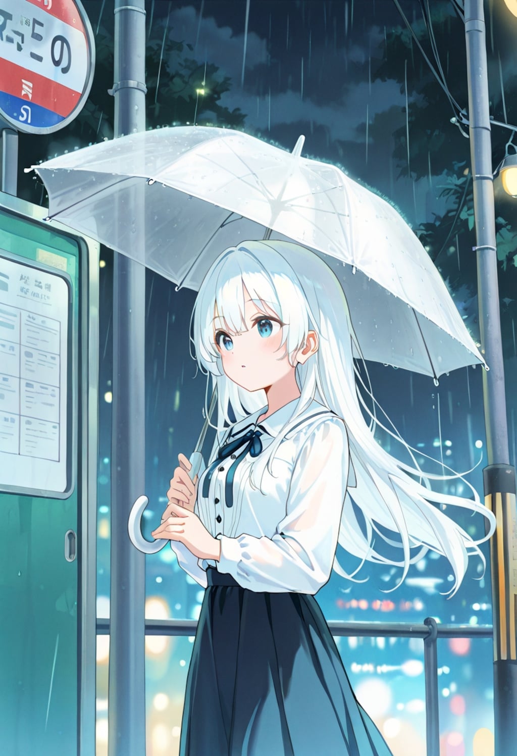 バス待ち