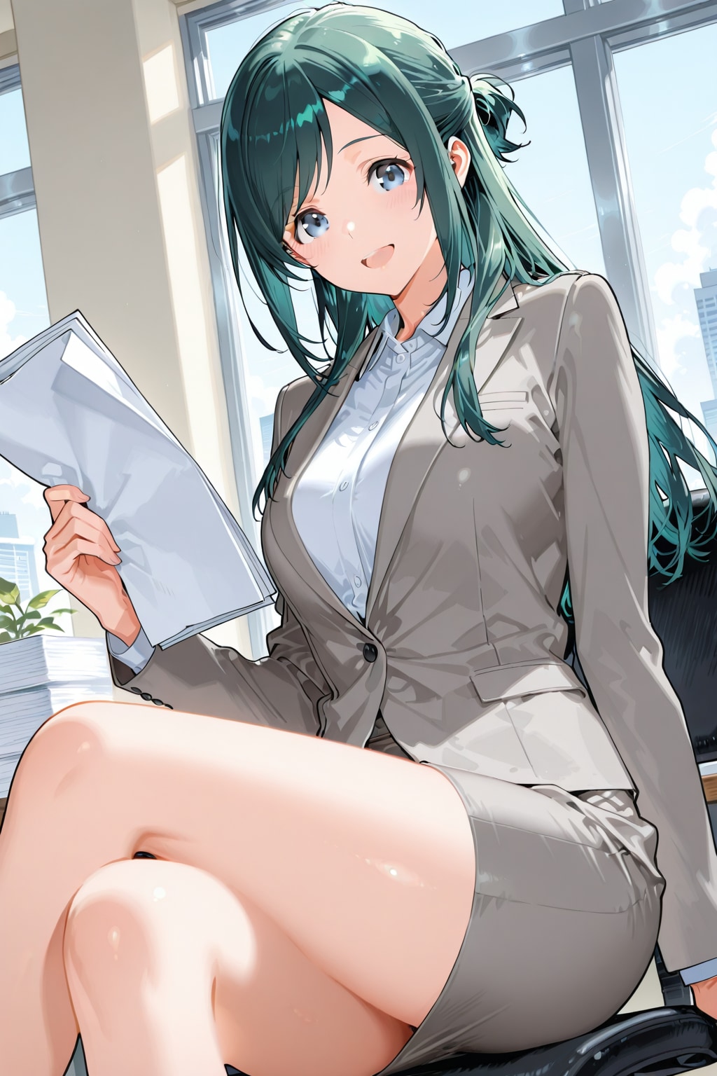 菫さん１２３ | の人気AIイラスト・グラビア