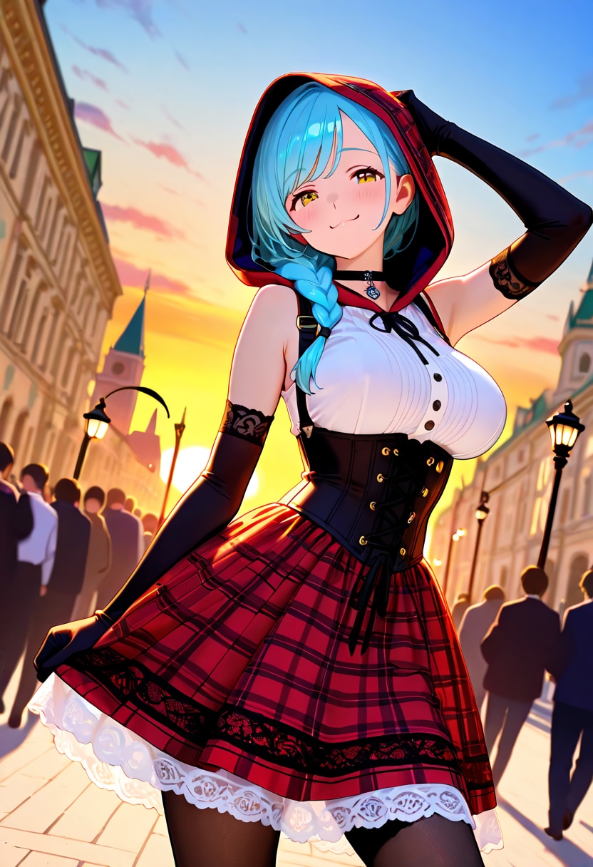 お嬢様は反抗期[Ｃドレス①] | の人気AIイラスト・グラビア