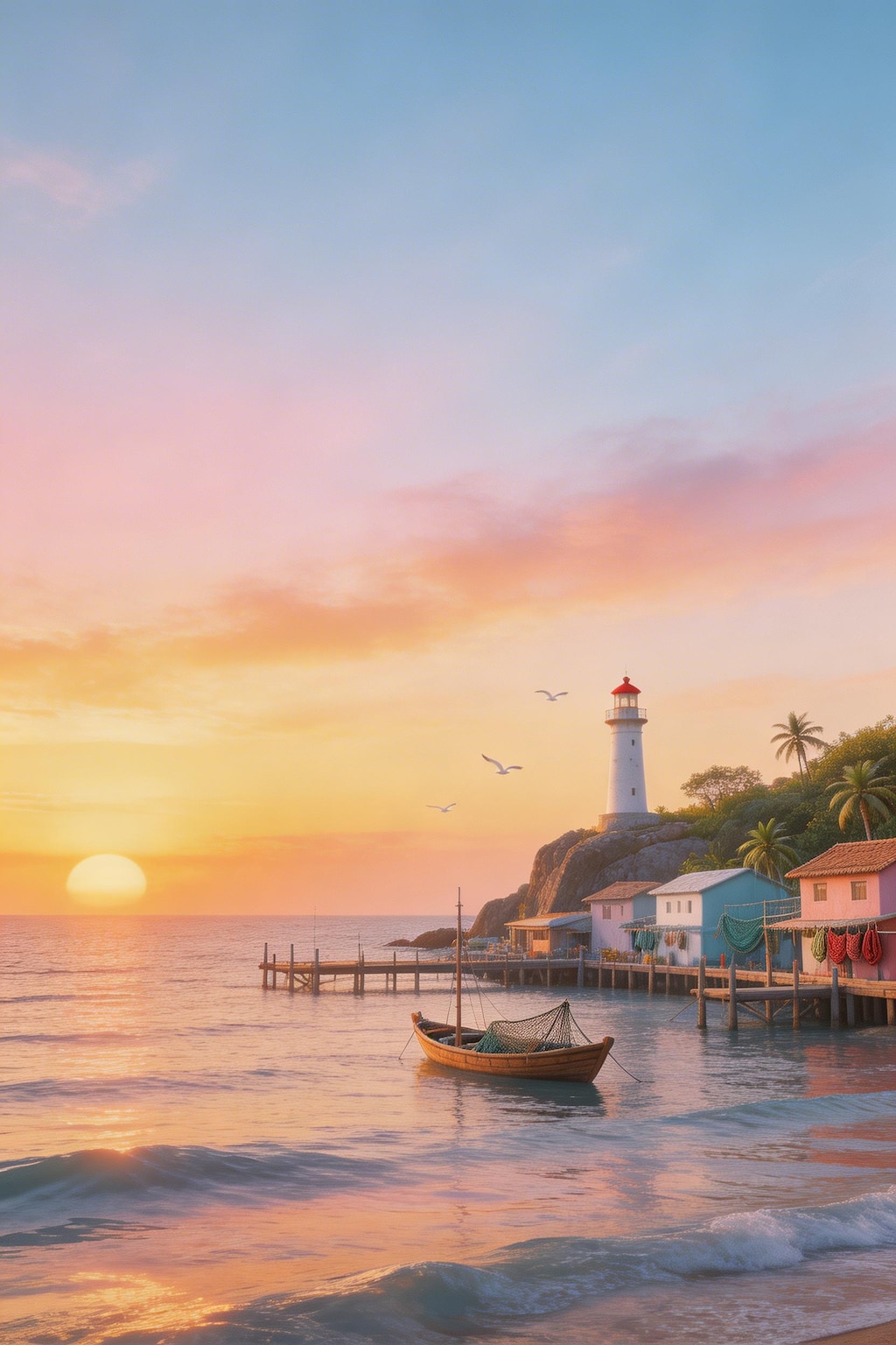 とある島国の小さな港町