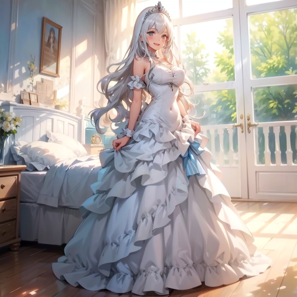 ドレスアップ完了!