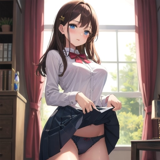 こんな風にたくしあげたら嬉しいんですね