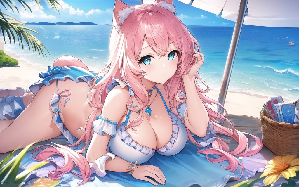 ネコミミちゃん ビキニ.ver