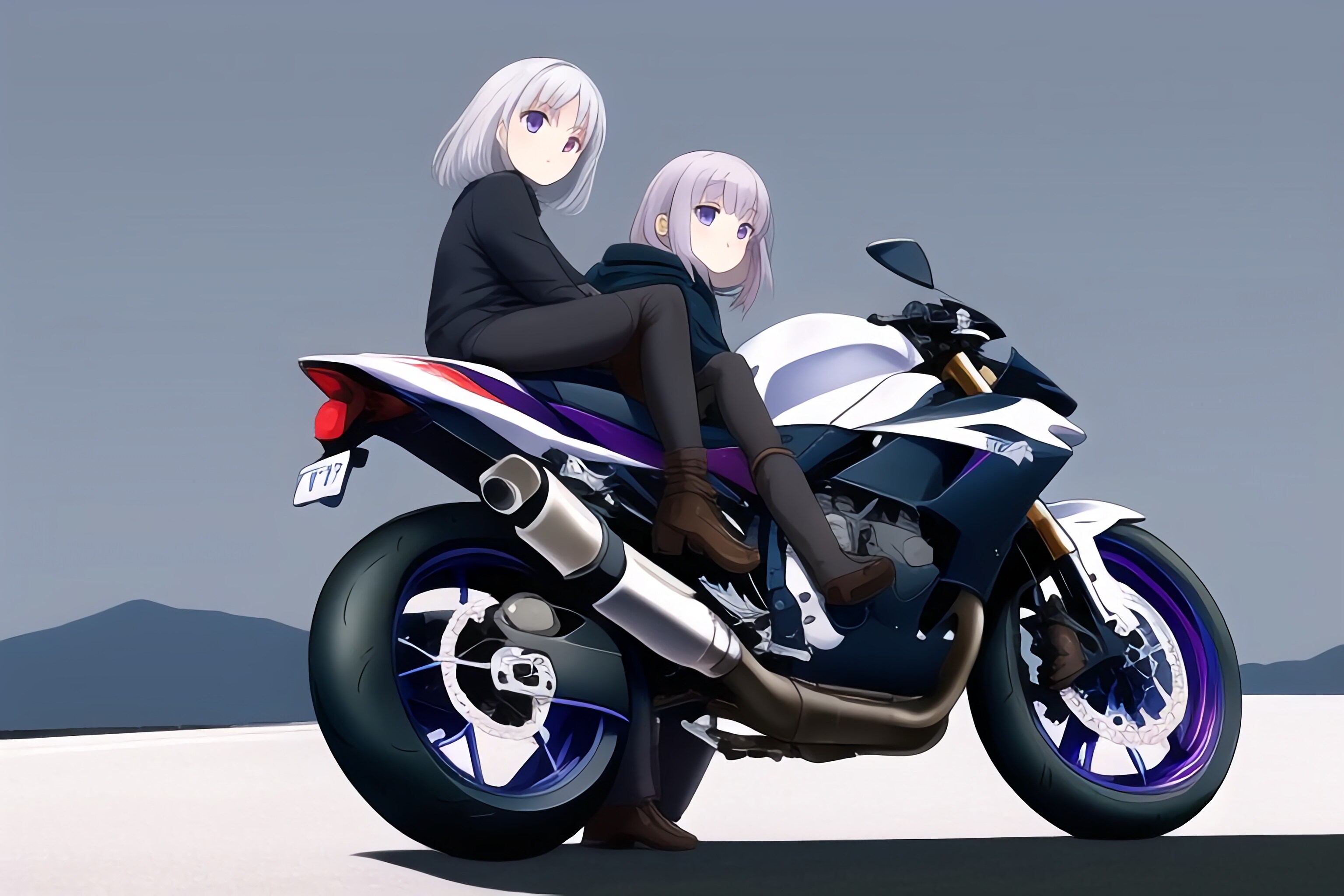 バイクに乗っけてみた #2