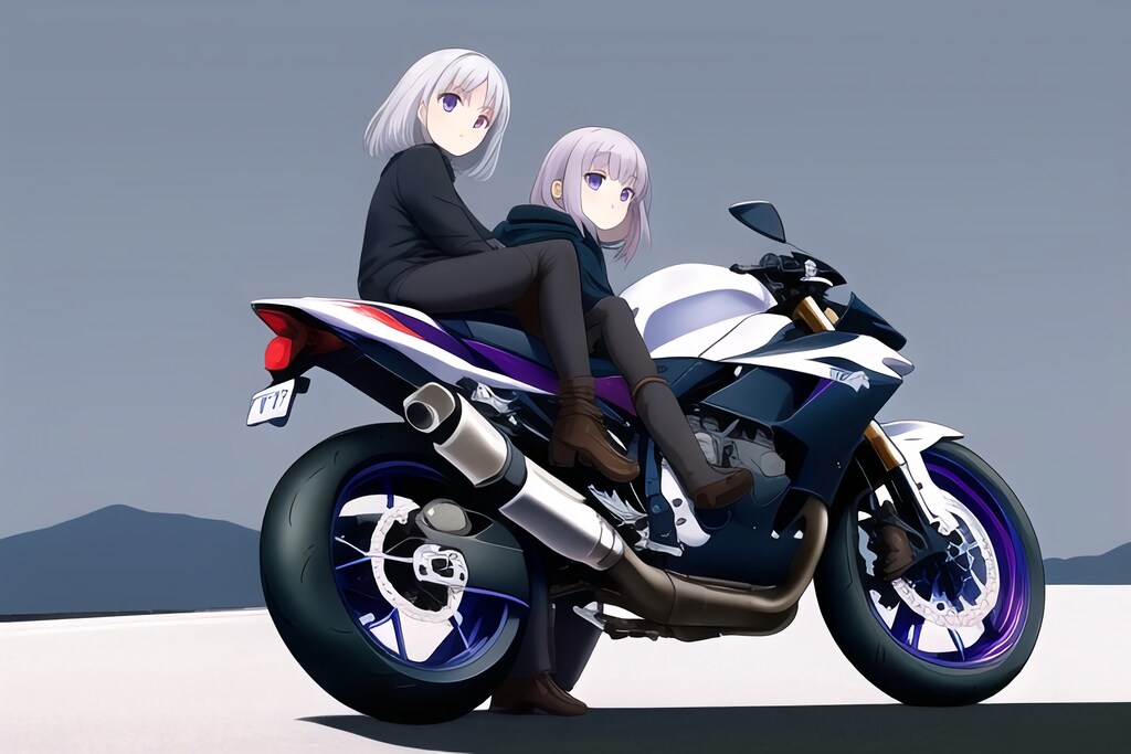 バイクに乗っけてみた #2
