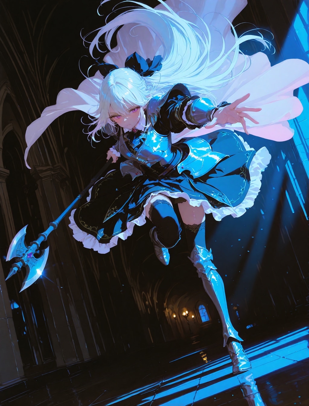 夜の姫騎士さん