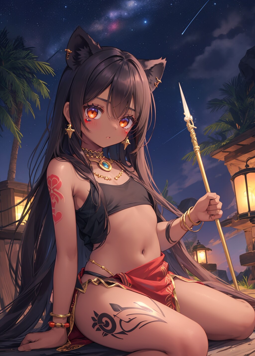 ？？？　その手に持ってる物なぁに？