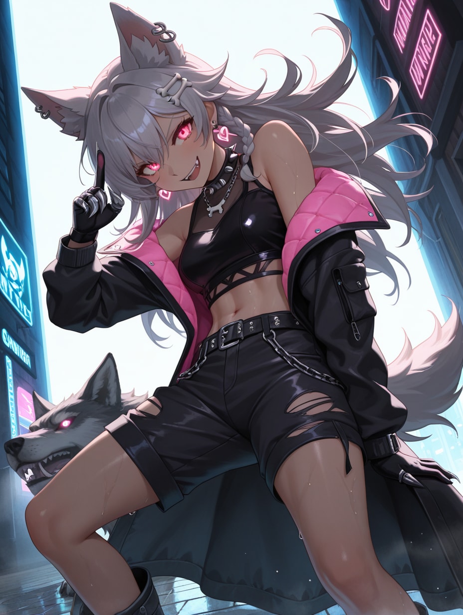 Wolfbite Diva | の人気AIイラスト・グラビア