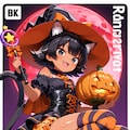 黒猫魔女のハロウィン 5枚目