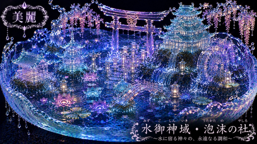 Beautiful water/liquid / 美麗 水・液体 #patreon #ChatGPT #customGPT #GPTs  #AIillustration #美麗 #水 #液体 #bea