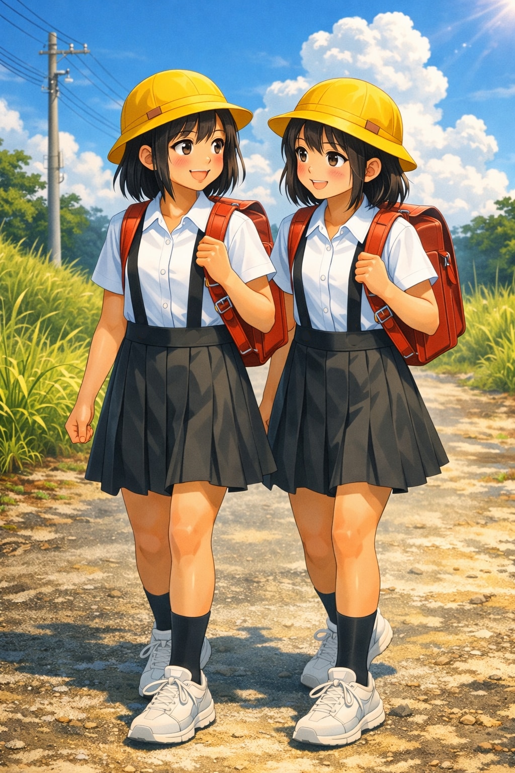 夏の朝