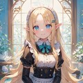 お屋敷のエルフメイド 4枚目