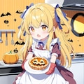 ハロウィンのパイ焼けたよ 10枚目