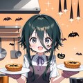 ハロウィンのパイ焼けたよ 6枚目