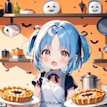 ハロウィンのパイ焼けたよ 2枚目