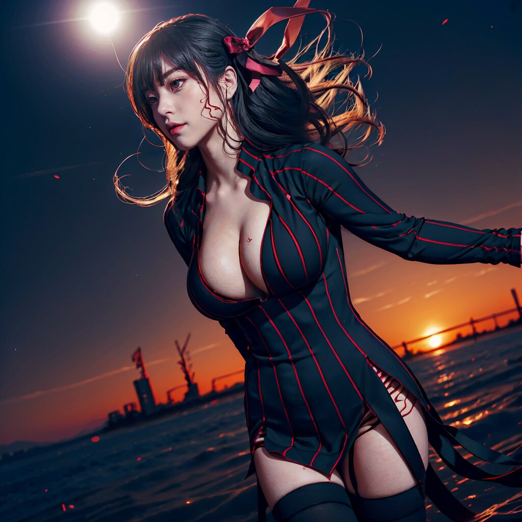 fate「間桐桜」がダークに変身した"ヒトならざる何かへ"のコスプレ