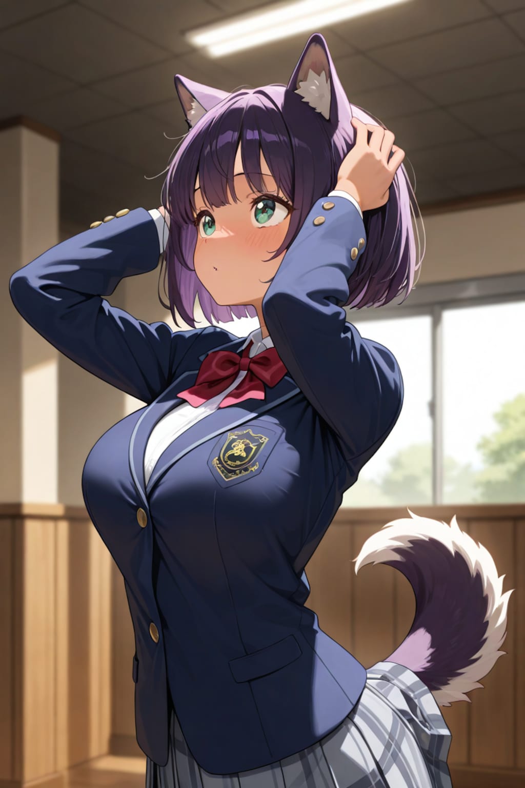 636 ケモミミが馴染んできた日焼けっ子