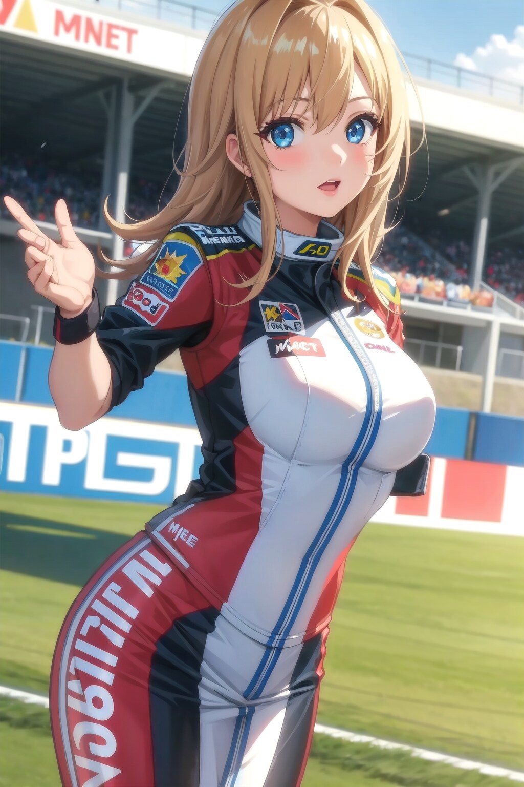 美少女レースクイーン | の人気AIイラスト・グラビア