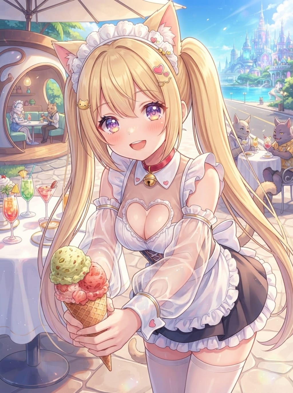 ネコミミジェラート