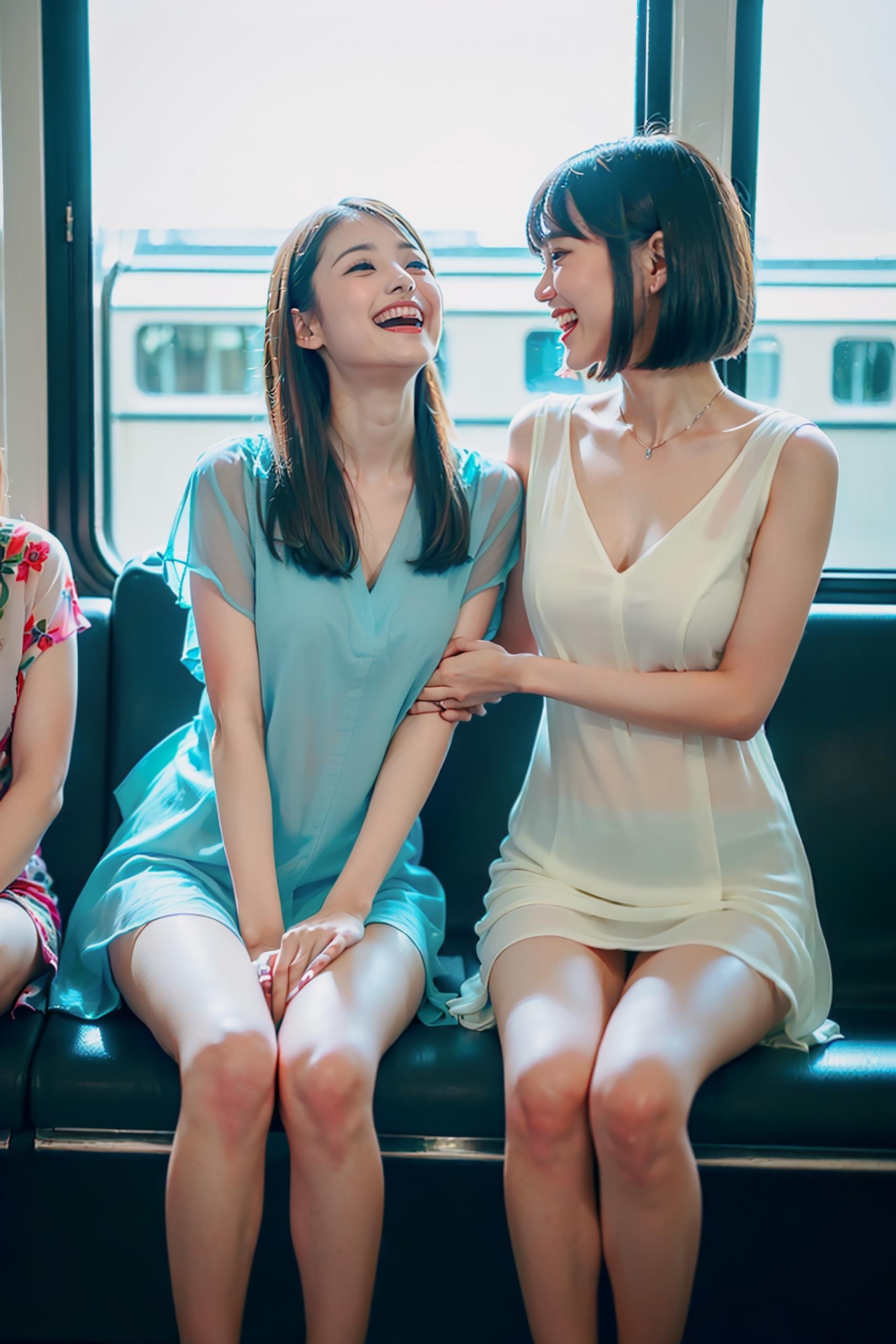 今日の隣席の女性