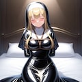 黒エナメルシスター緊縛ぶっかけ 3枚目