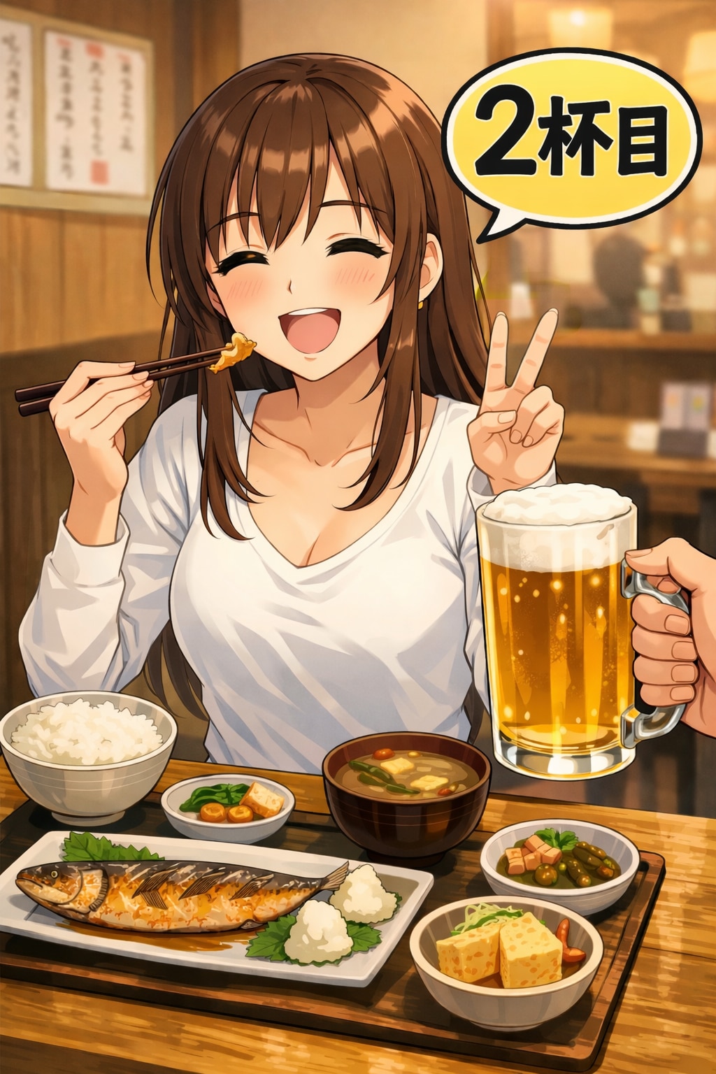 コミケ帰りに隣の美人が…