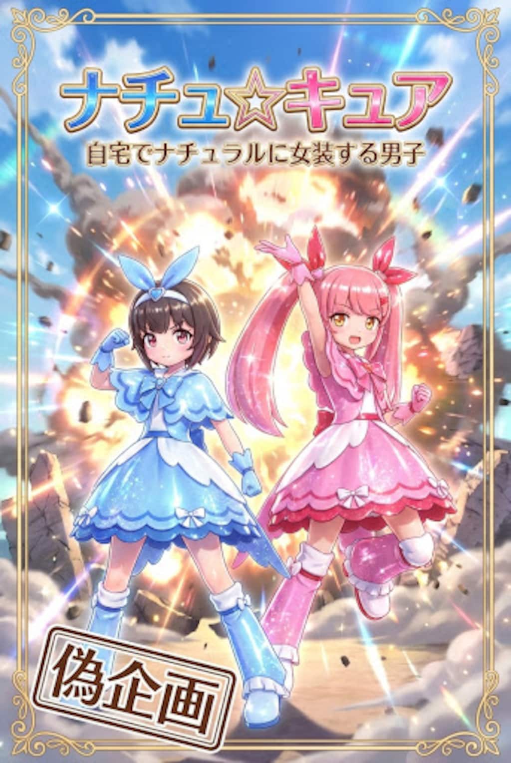 自宅でナチュラルに女装する男子　ナチュ☆キュア