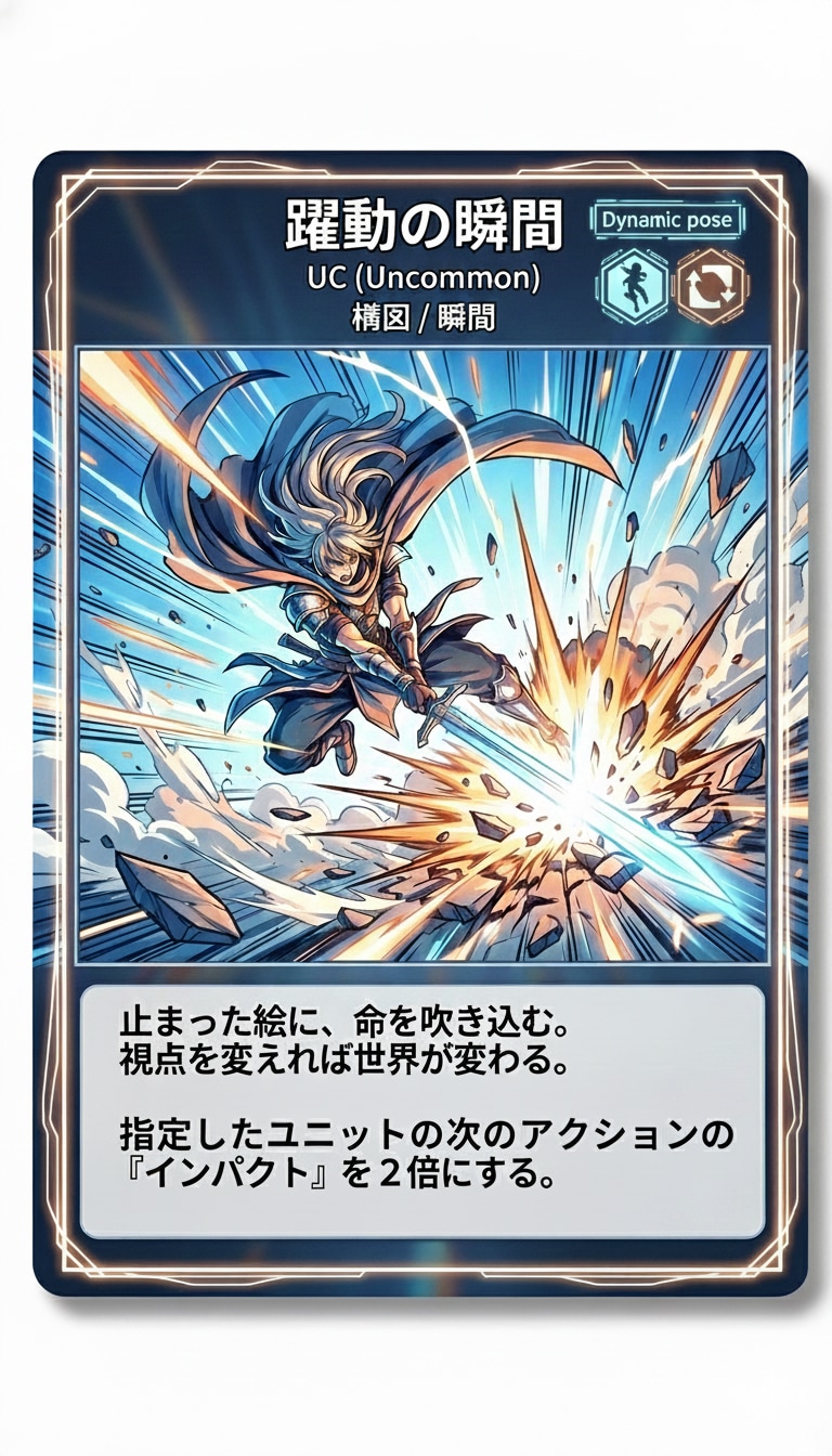 トレカ「躍動の瞬間」 | の人気AIイラスト・グラビア