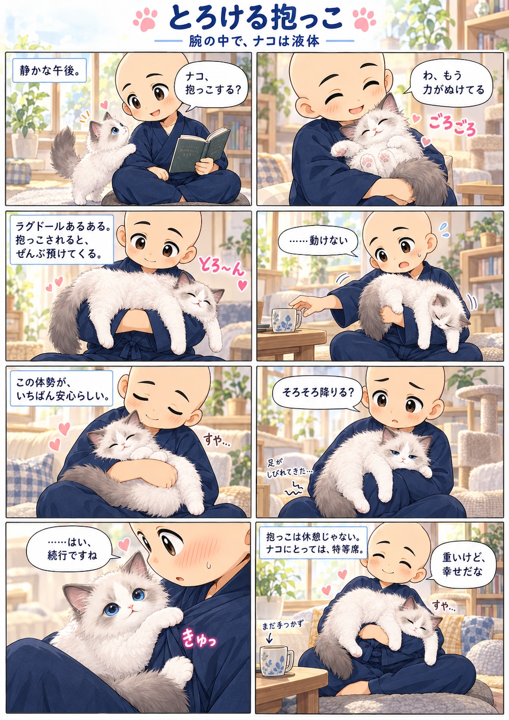 Cat Manga / 猫漫画 #patreon #猫漫画 #ちびキャラ #可愛い #猫好き #AI漫画 #猫あるある #manga #comic #cat #catcomic #catmanga