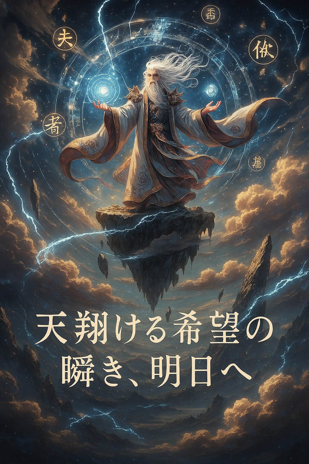 「天翔ける希望の瞬き、明日へ」