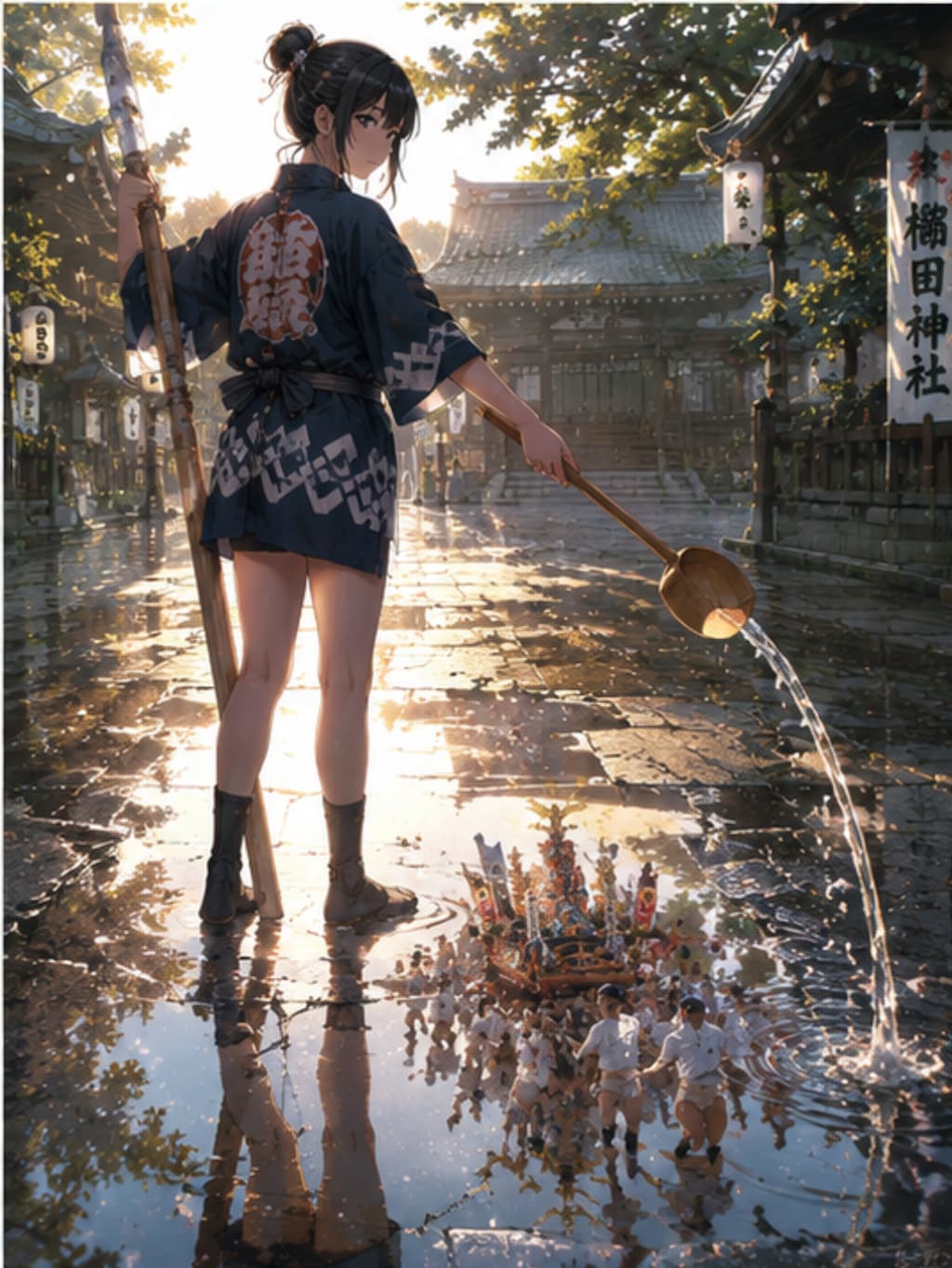 Hakata Yamakasa — Where Water Meets Fire