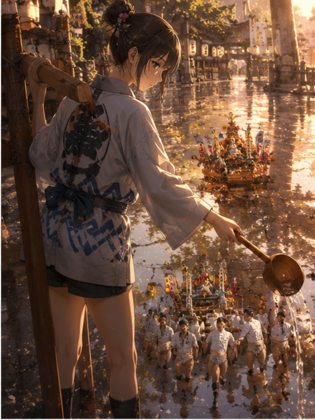 Hakata Yamakasa — Where Water Meets Fire