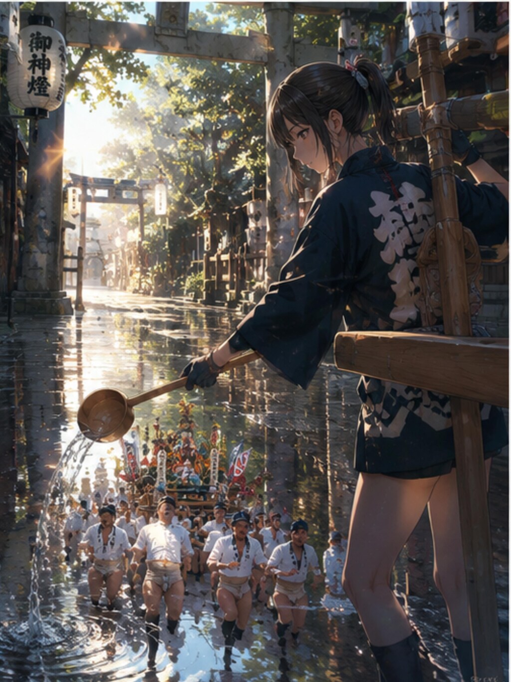 Hakata Yamakasa — Where Water Meets Fire