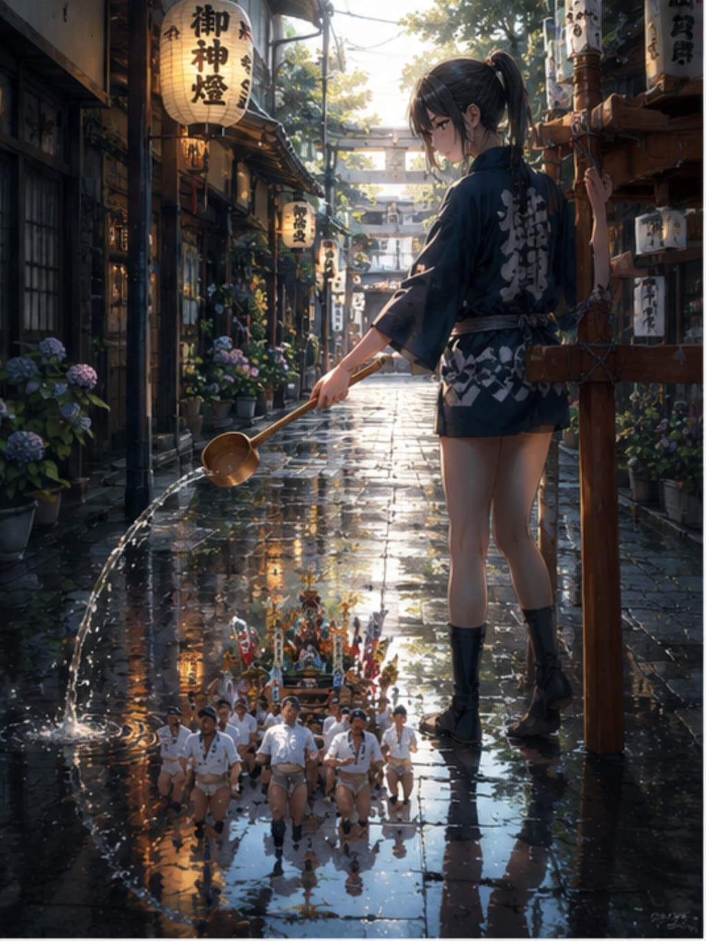Hakata Yamakasa — Where Water Meets Fire