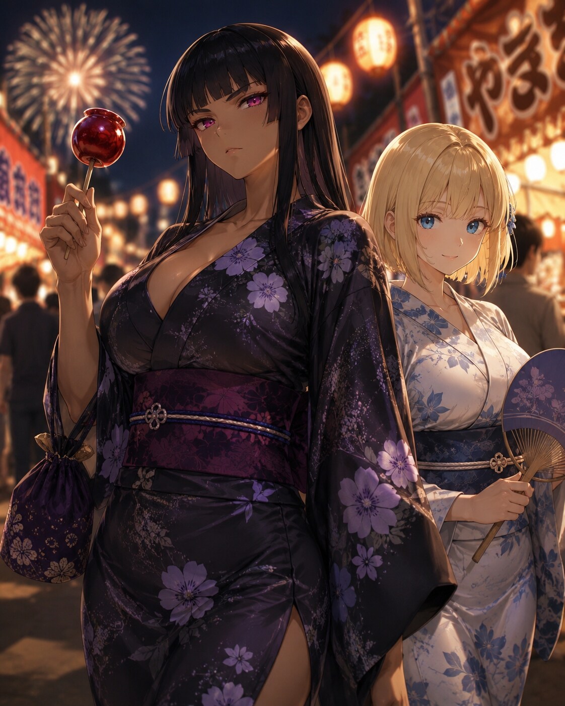 夏祭りデート