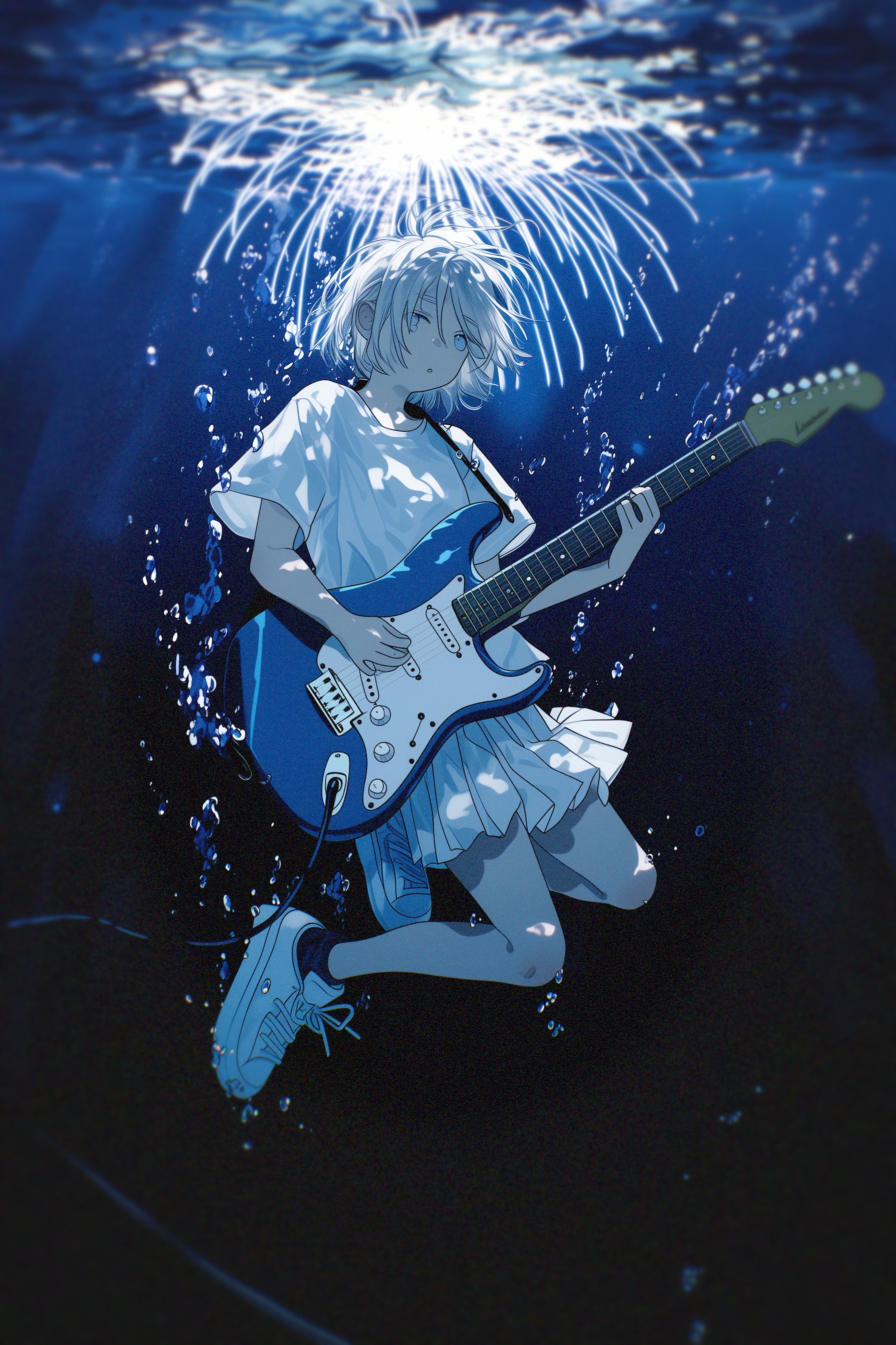 in the water | の人気AIイラスト・グラビア