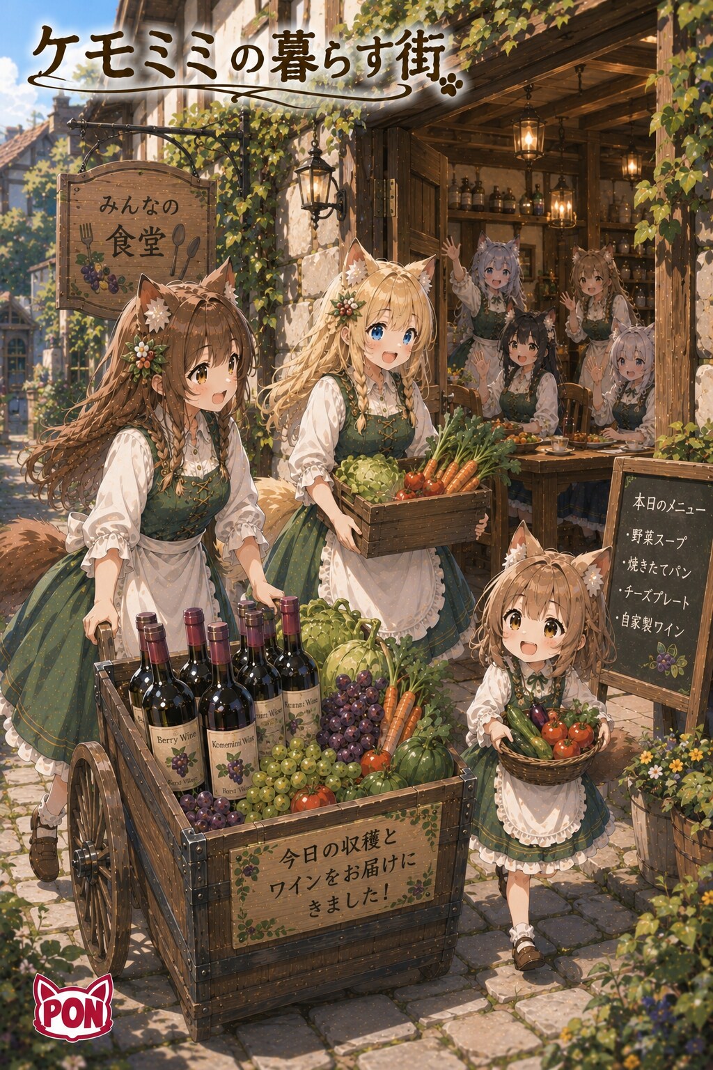 ケモミミの暮らす街