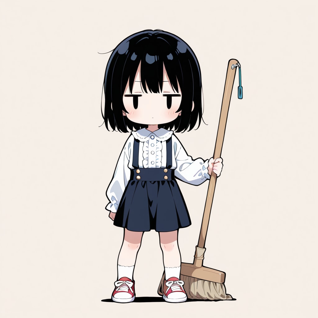 掃除する