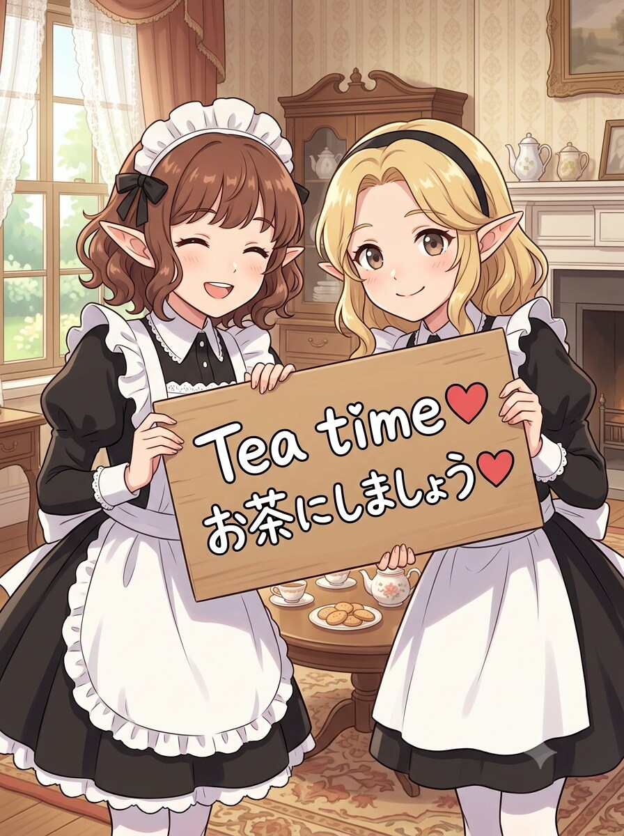 お茶にしましょう❤️ | の人気AIイラスト・グラビア
